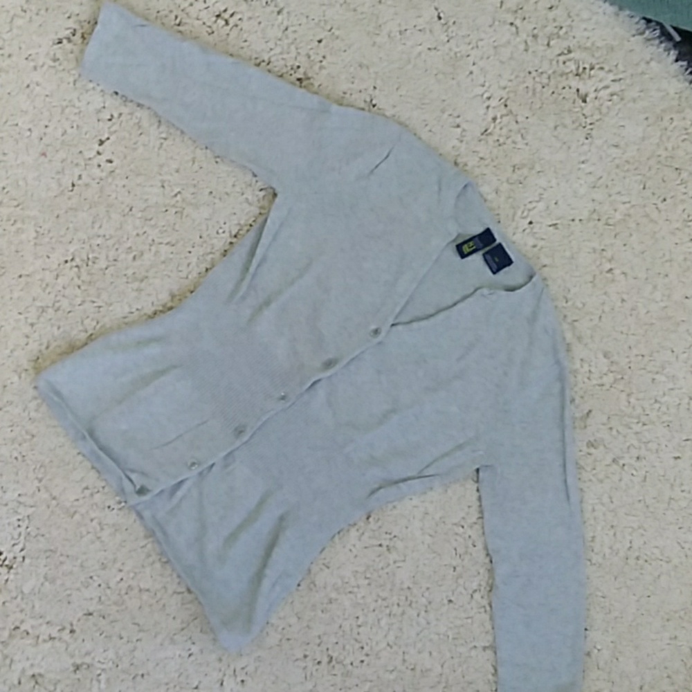 Soft grey cardigan